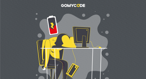 Employé du secteur tech en burn out
